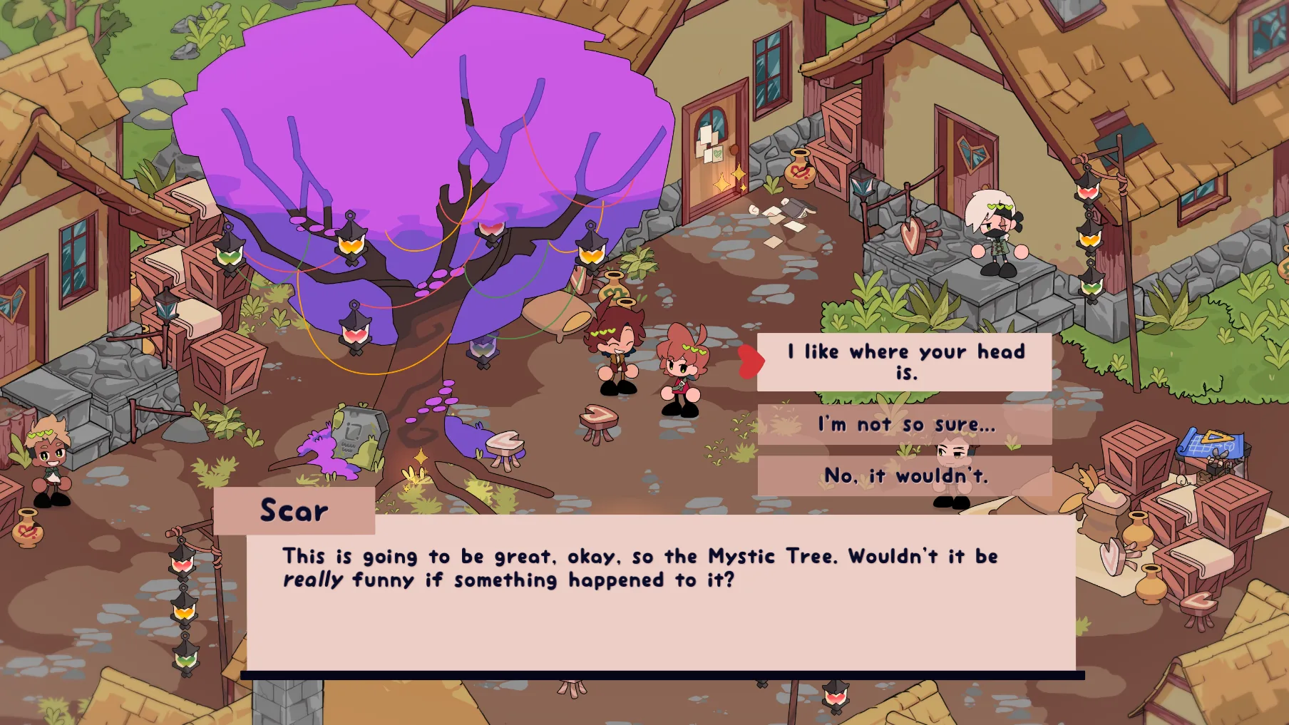 Official Heartfall screenshot from the itch.io gallery, image 30475051