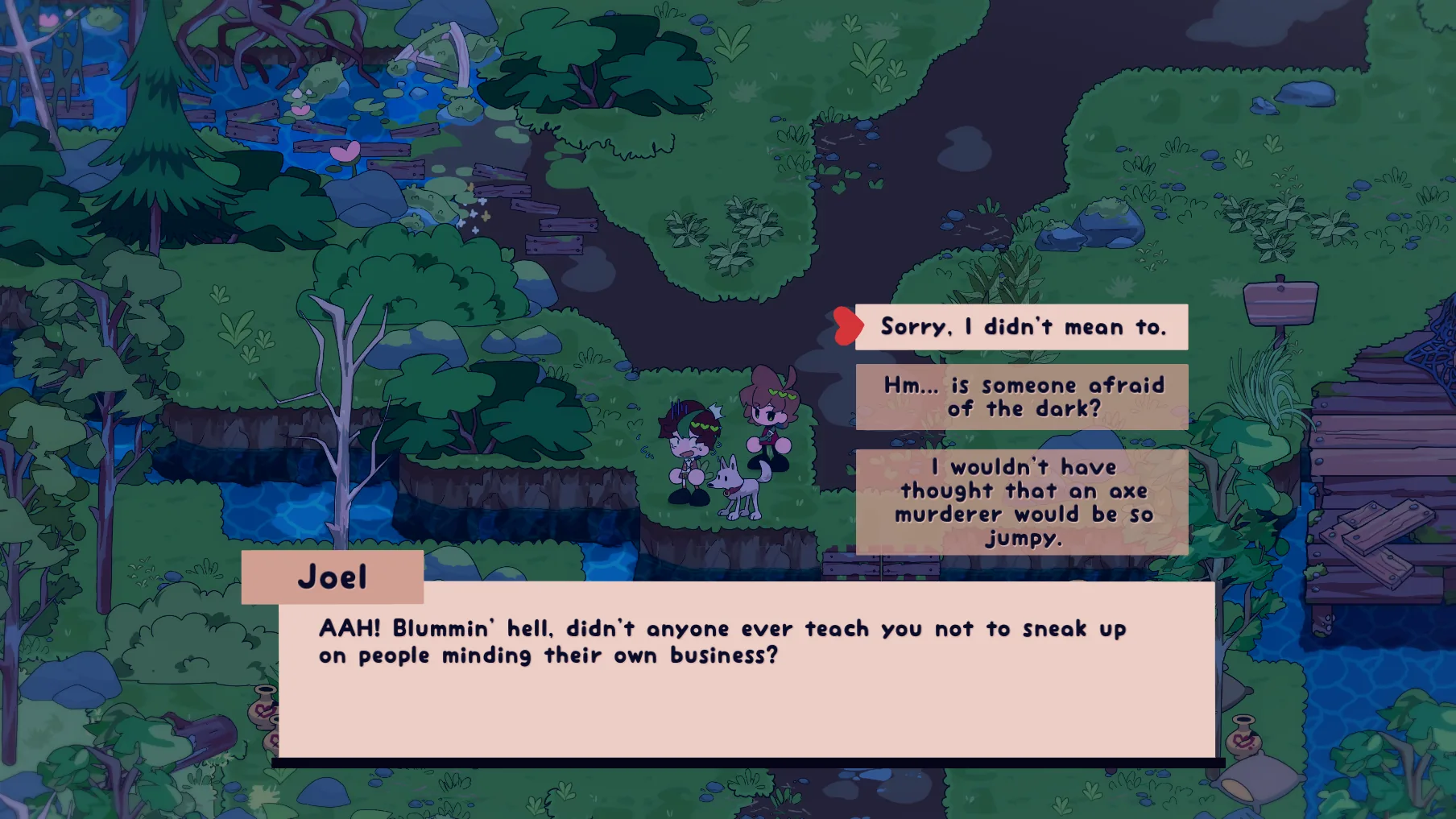 Official Heartfall screenshot from the itch.io gallery, image 30475055