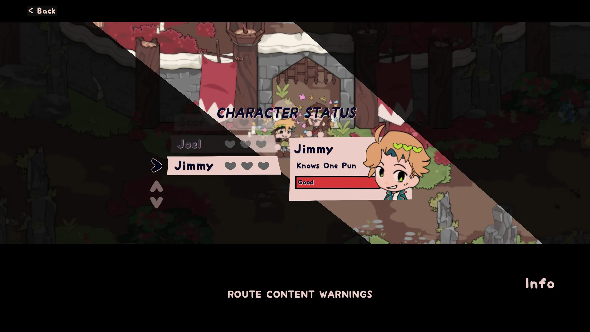 Official Heartfall screenshot from the itch.io gallery, image 30475270